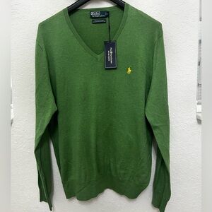 Polo Ralph Lauren, The Pima Sweater. XL Green. NWT
